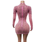Rhinestones Dress