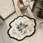 Flower Bathroom Floor Mat