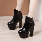 Platform Ankle Boots