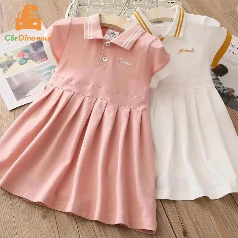 Cotton Short Sleeve Dress