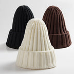 Knitted Solid Beanie