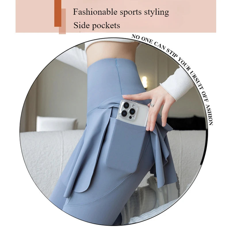 Fake Two Pieces Leggings