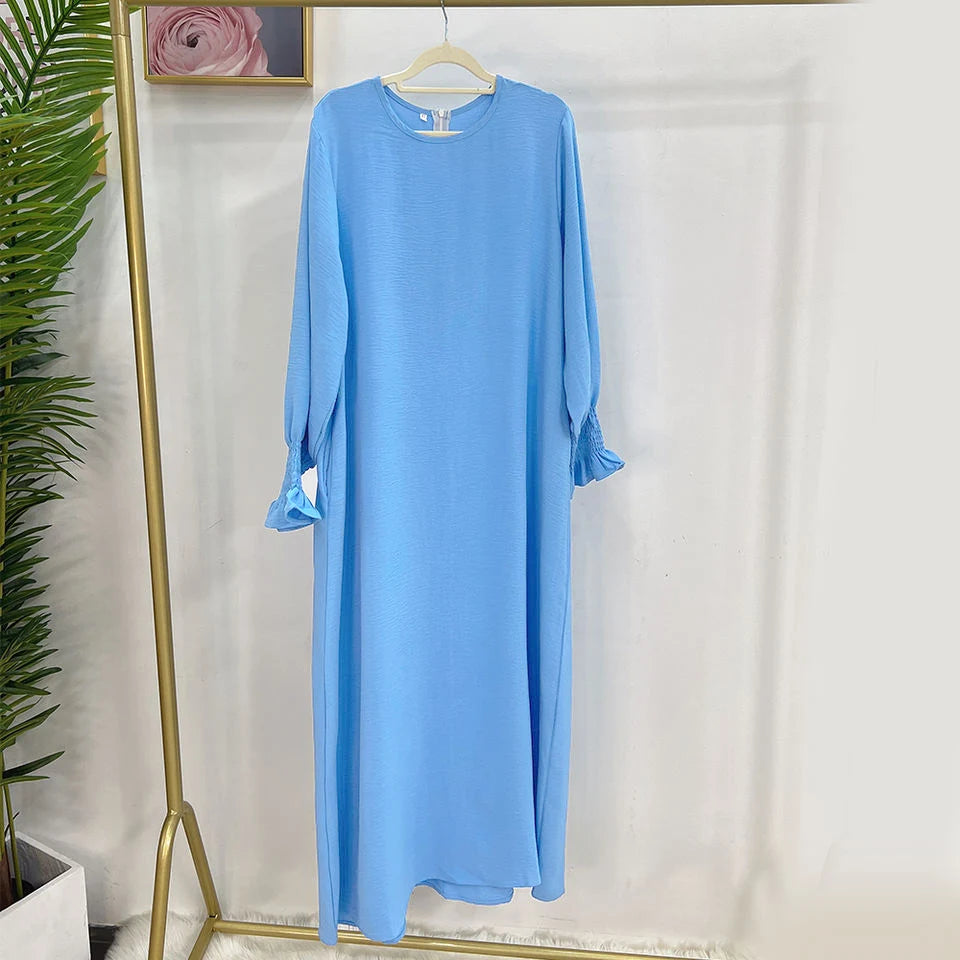 Loose-Fit Plain Abaya