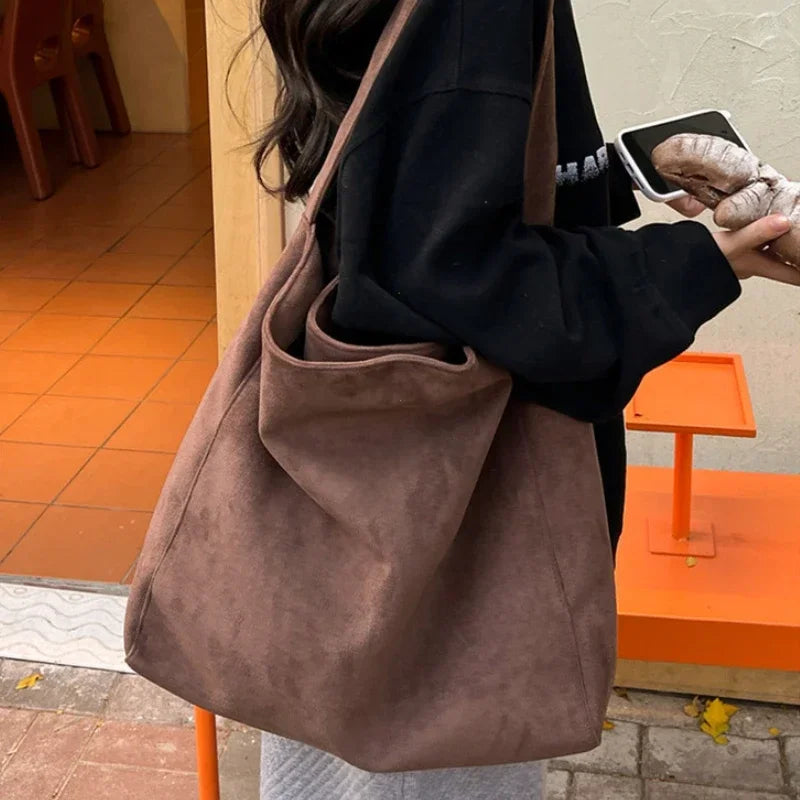 Tweed Casual Handbag
