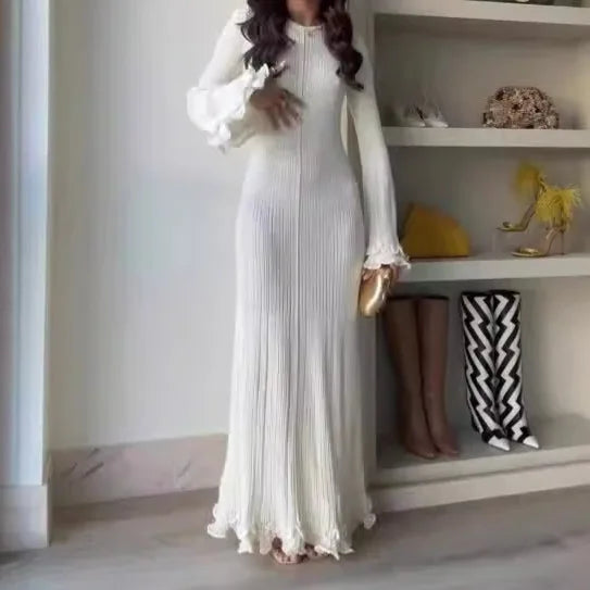 Eid Modest Women Dress Vestidos Abaya Dubai Saudi Arabic Morocco Solid Long Robe Jalabiya Eid Ramadan Muslim Dresses Abayas