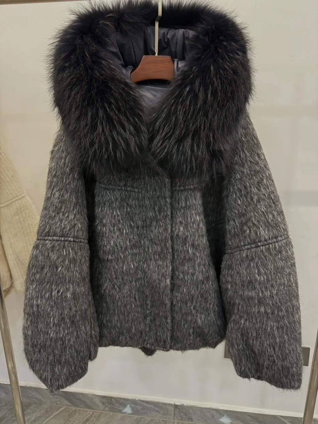 Down Fur Jacket