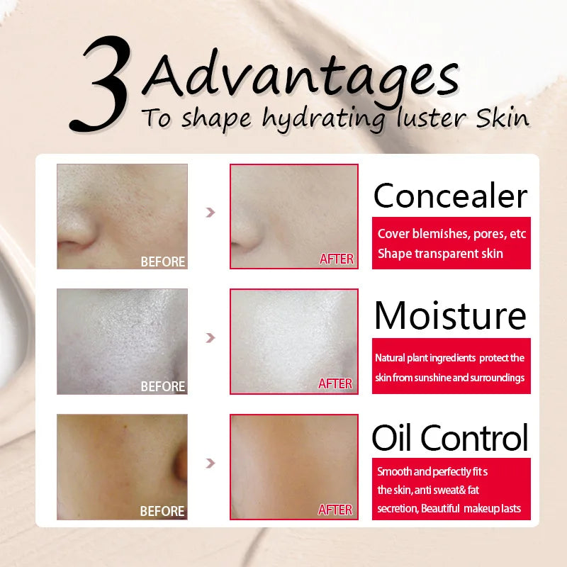 Makeup Base Face Liquid Foundation BB Cream