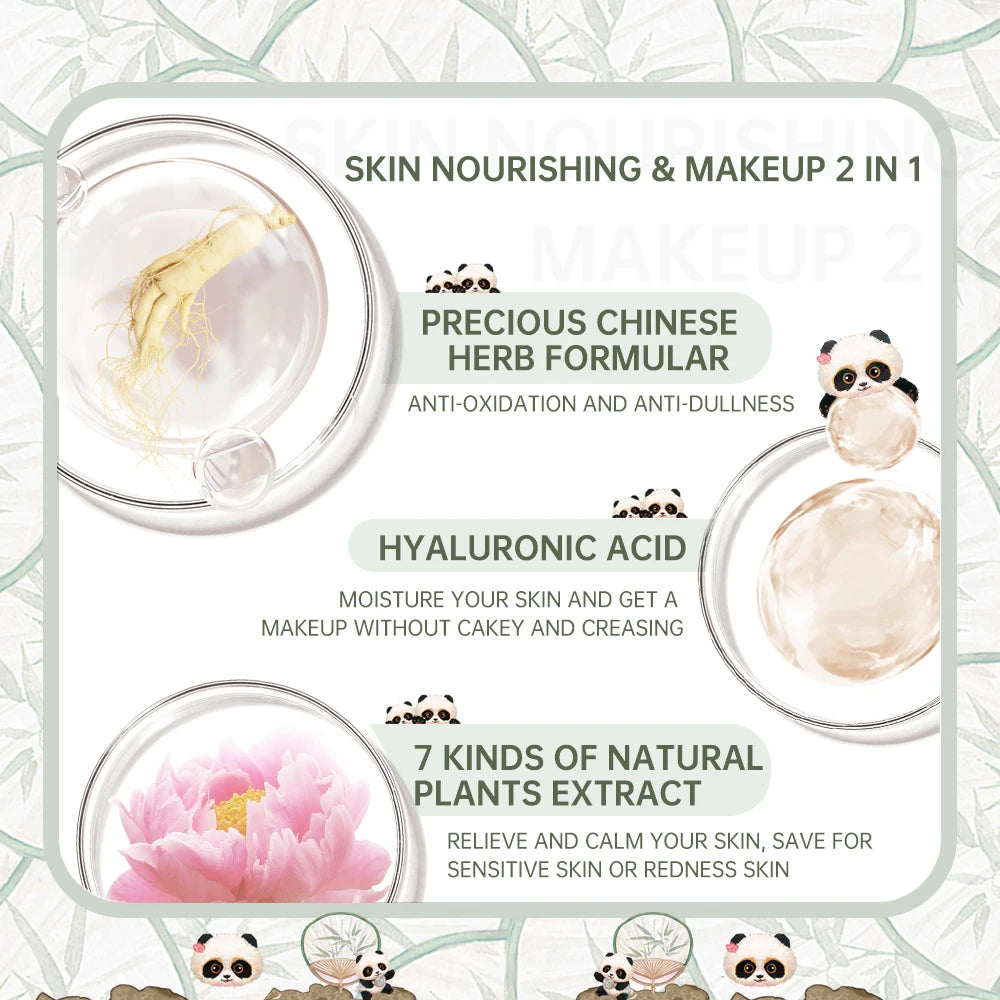CATKIN Panda Land Full Coverage Cushion Foundation