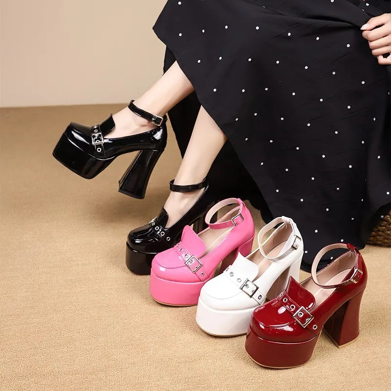 Platform Loafer Heels