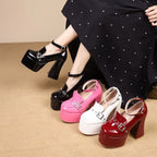 Platform Loafer Heels