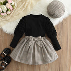 Polka Dots Pleated Dress
