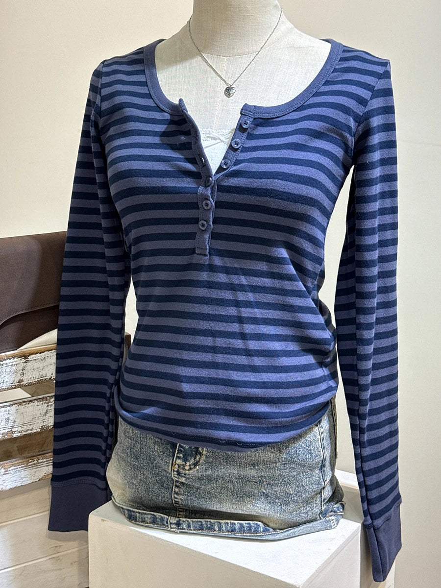 Striped Long Sleeve Tee