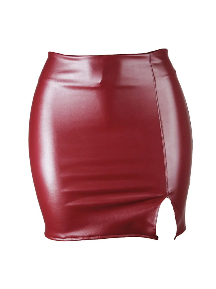 Leather Skirt