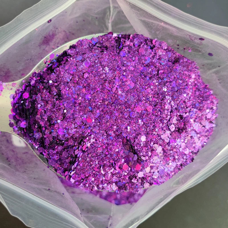1KG Wholesale Mixed Size Holographic Nails Sequins Manicure Glitter Flakes Paillettes Nail Art Decorations Body/Face Glitter