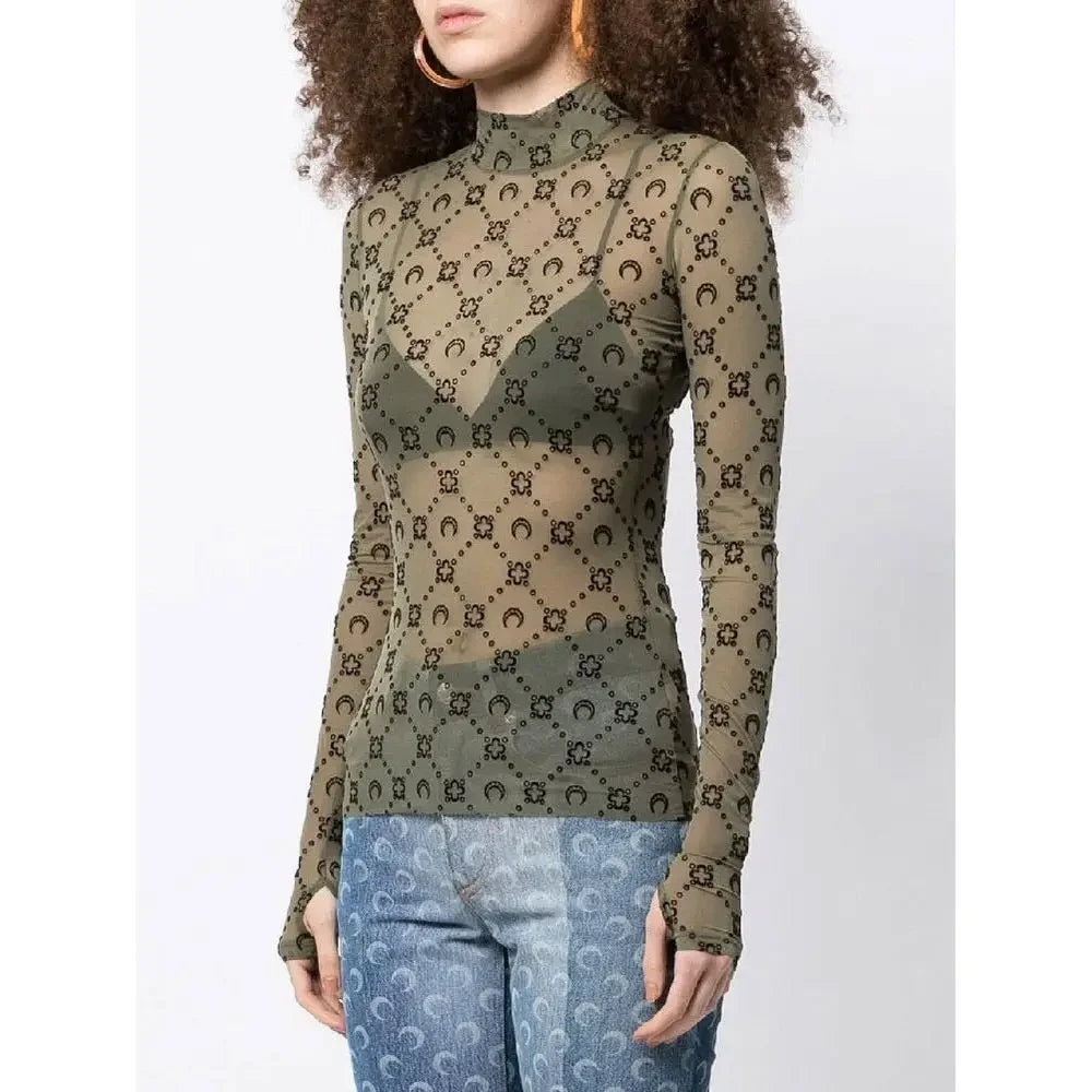 Pullover Mesh T-Shirt