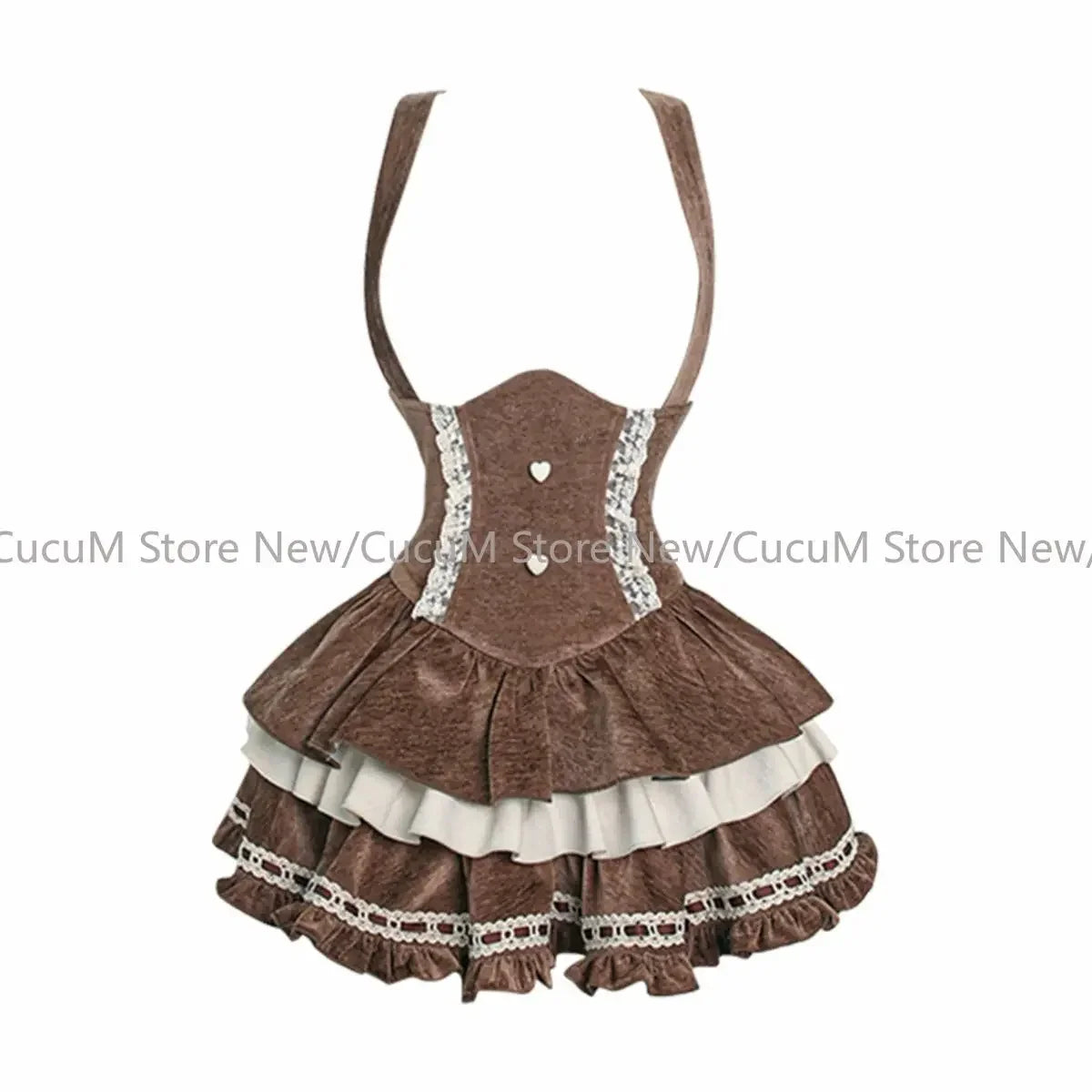 Slim Top + High Waist Mini Dress