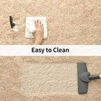 Shag Living Room Silk Wool Carpet