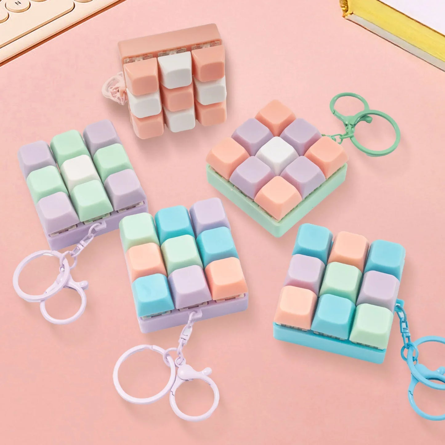 Fidget Decompression 9 Keyboard Key Toy