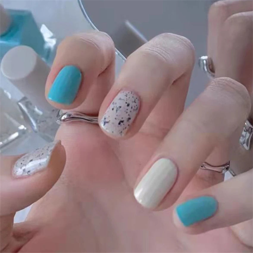24pcs Professional Ultra-thin Finished Fake Nails