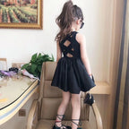 Criss-Cross Backless Dress