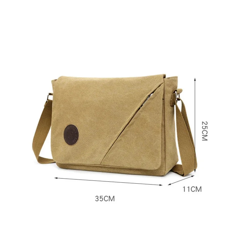 Canvas Shoulder Bag