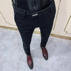 Slim Fit Corduroy Trousers