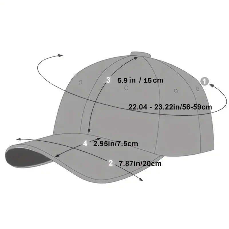 Embroidered Sunset Baseball Hat