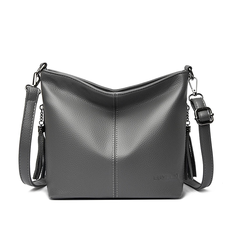 Solid Color Tote Bag
