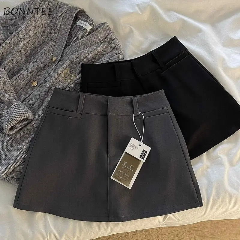 A-line Mini Skirt