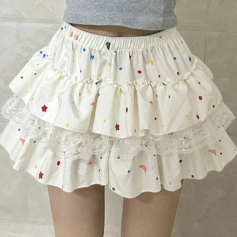 Lace Cake Skirt