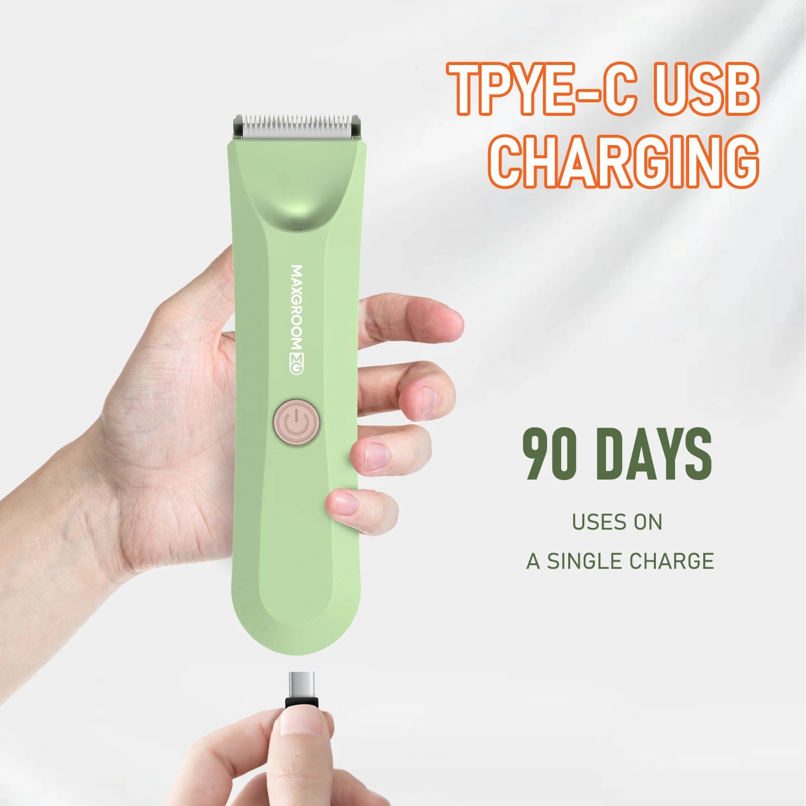 Waterproof Body Hair Trimmer