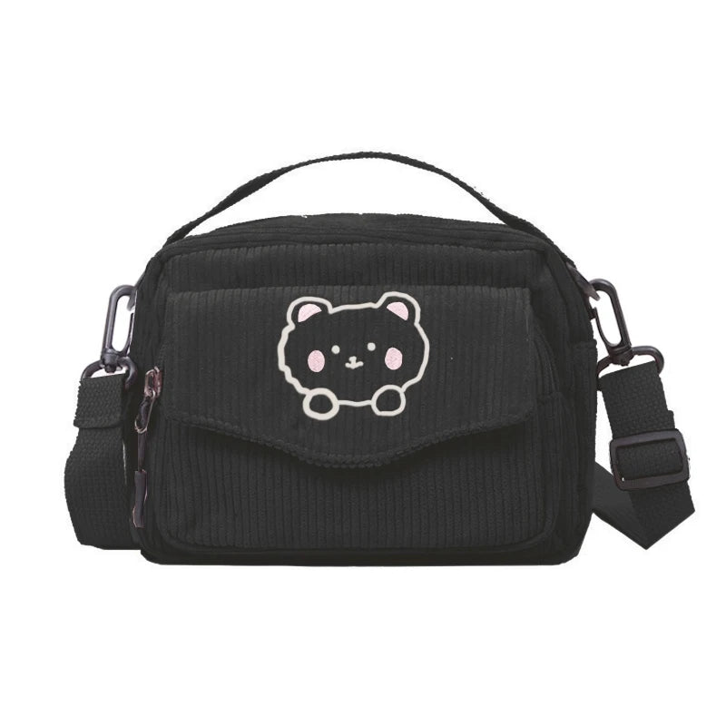 Cartoon Messenger Tote Bag
