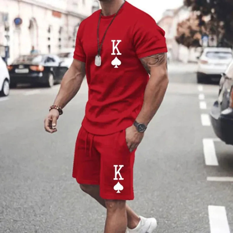 Short Sleeved Tee + Shorts Set