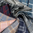 Pleated Plaid Skirt