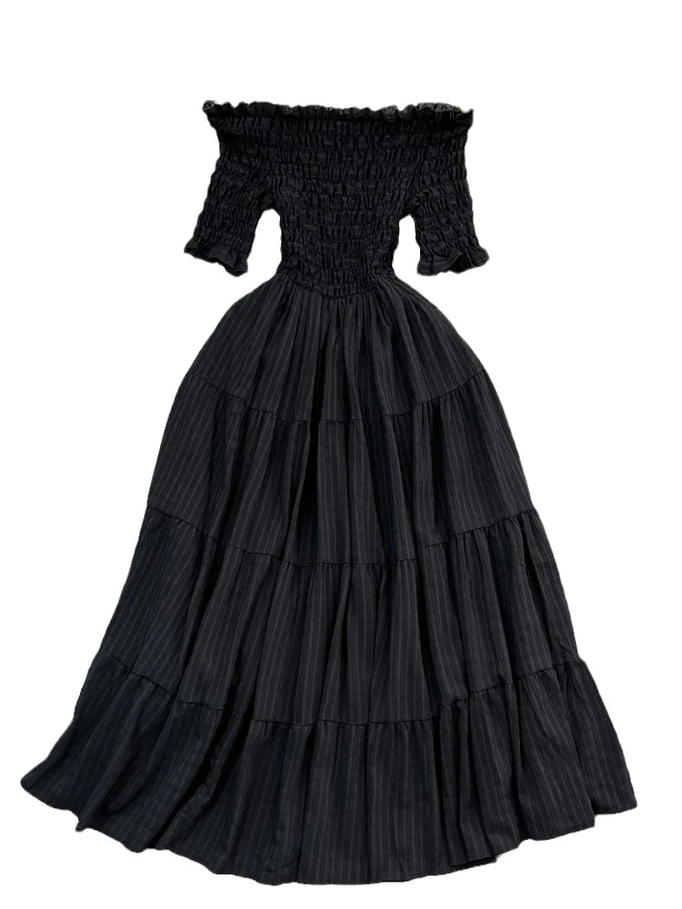 A-Line One-Shoulder Dress