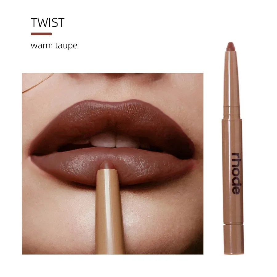 Lip Gloss Spicy Marg Juice Box Pocket Blush Stick Non-fading Waterproof Blusher Moisturizing Lipstick Lipliner