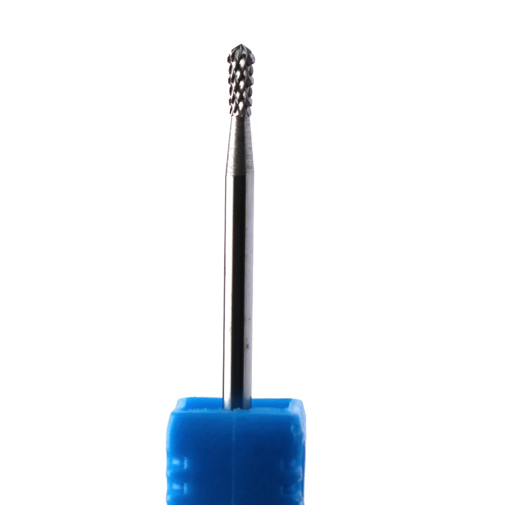 Carbide Cutter Nail Drill Bits Tungsten Drills Manicure Electric Nail File Gel Polish Remover Pedicure Flame Cutter Accessories