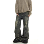 Denim Flare Pants
