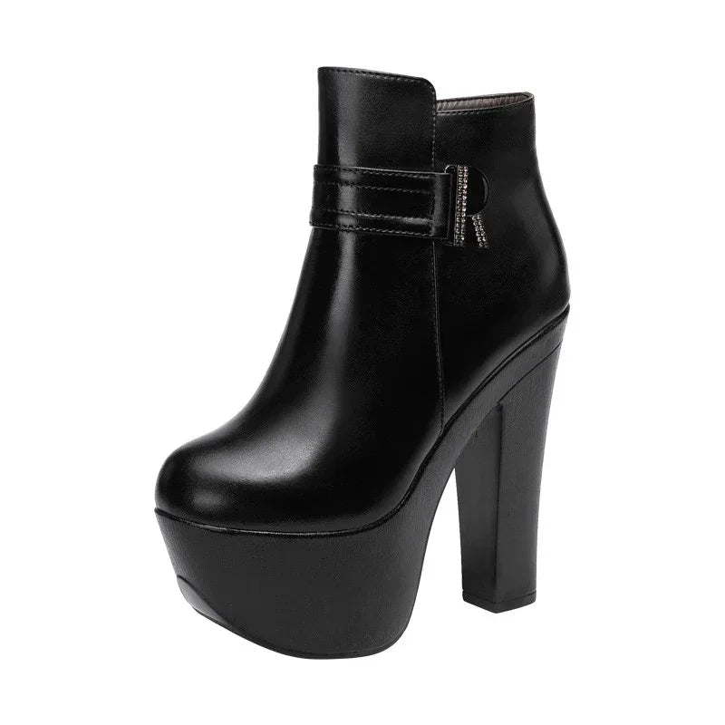 Platform Ankle Boots