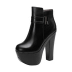 Platform Ankle Boots