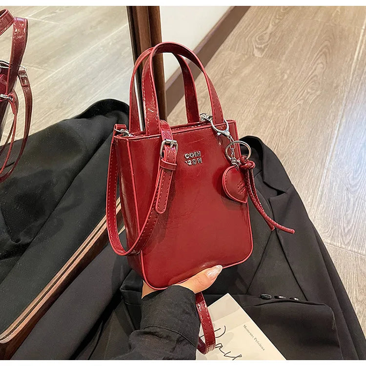 PU Leather Shoulder Bag