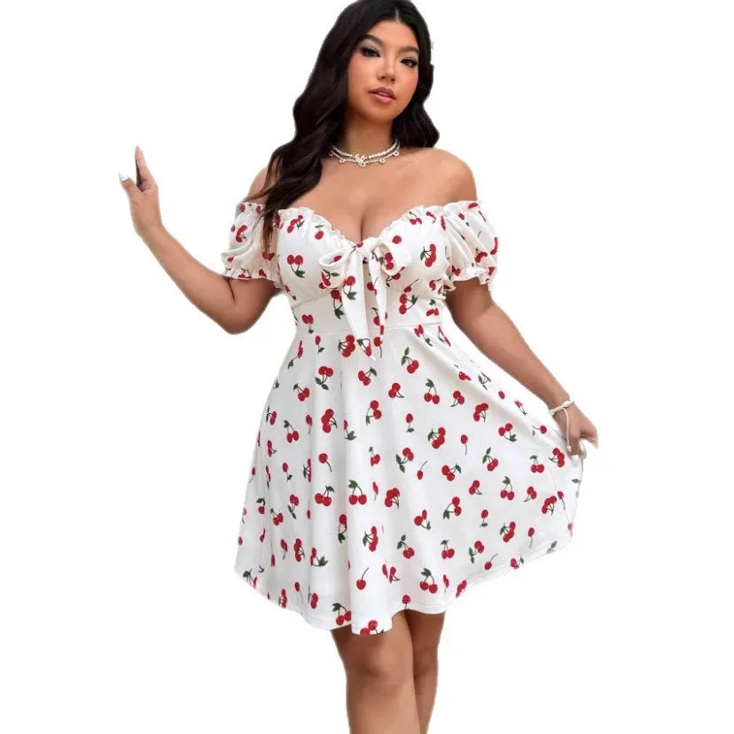 Cherry Print Dress