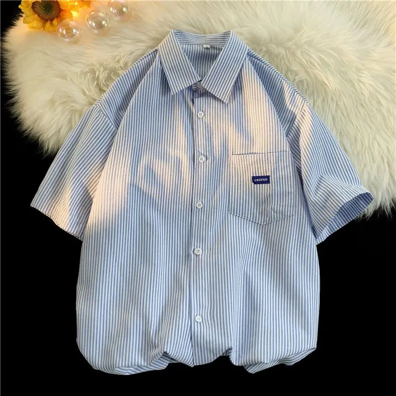 Striped Short Sleeve Shirt