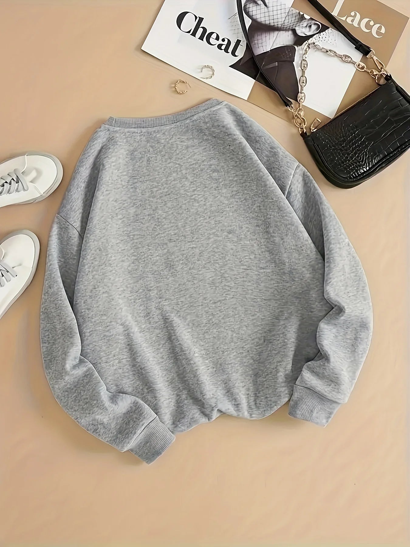 BROOKLYN Print Pullover Sweatshirt
