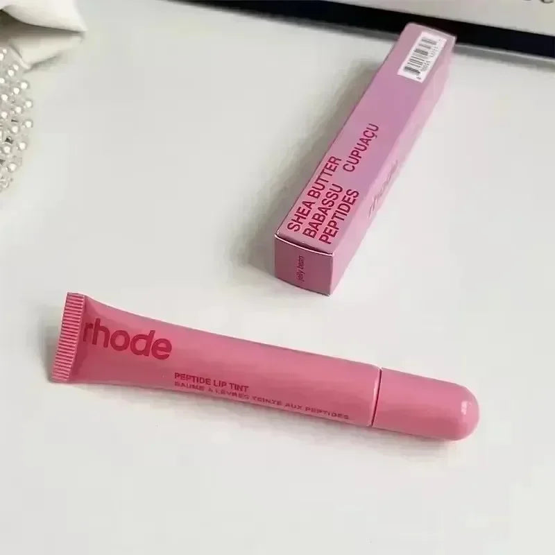 ROD Makeup Set Lip Balm Smoothing Lip Gloss Moisturizer Cheek Hydrating Skin Care Products Natural Rouge Blush Stick Storage Bag