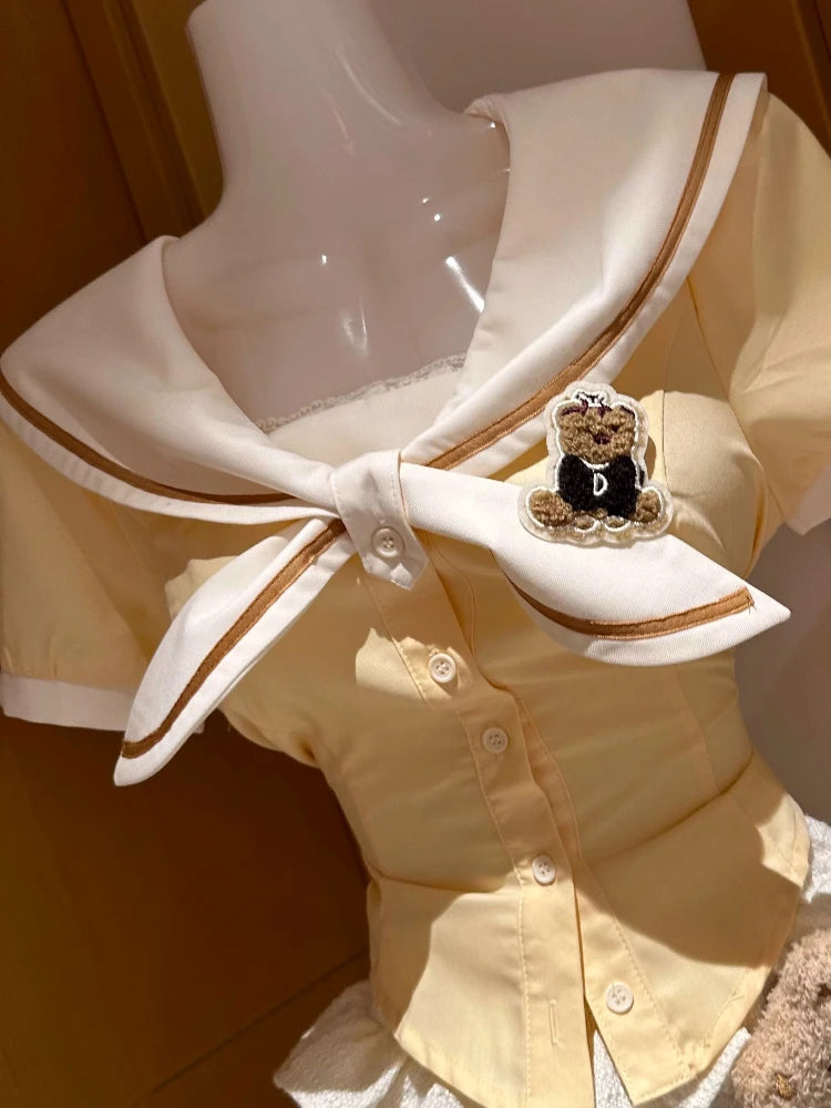 Sweet Preppy Style Set