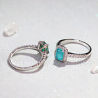 925 Silver Tourmaline Ring