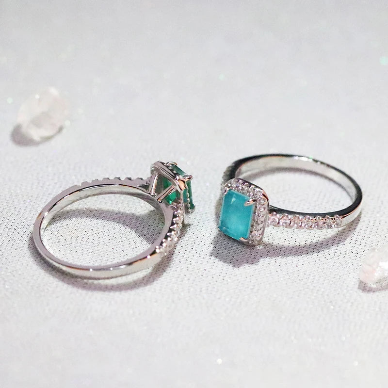925 Silver Tourmaline Ring