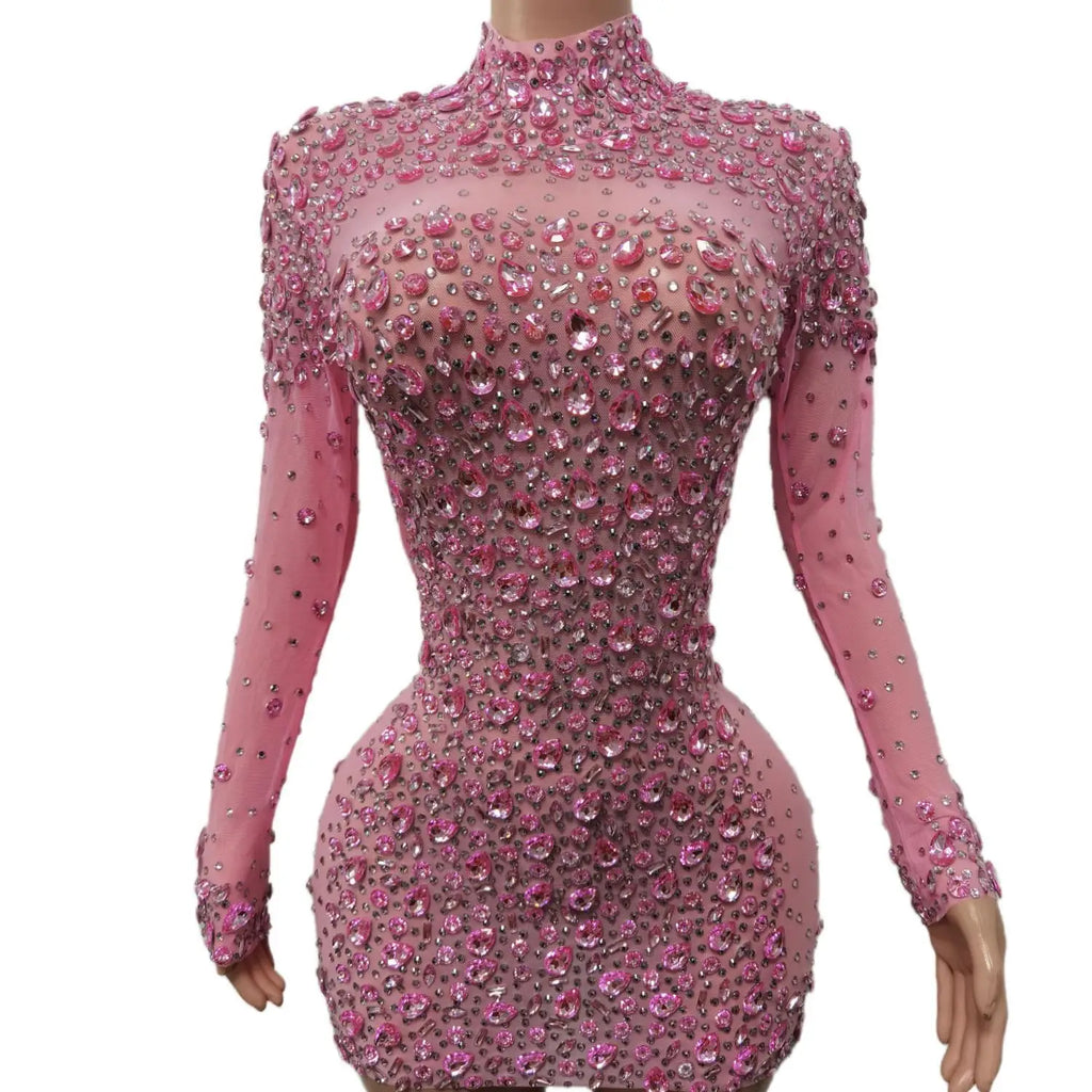 Rhinestones Dress