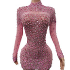 Rhinestones Dress
